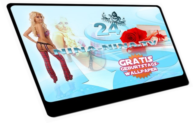Sexy gratis Geburtstagswallpaper